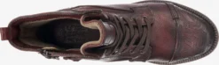 Mustang Enkellaarsjes Veterlaarsjes Dames Bordeaux -Mode Kledingwinkel 015d24fd2f91b8e69994aab0008c3bdd