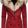 Navahoo Parkas Winterparka Sweety Dames Rood