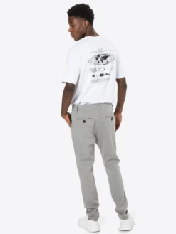 Denim Project Chinos Slimfit Chino Ponte Roma Heren Grijs Gemêleerd -Mode Kledingwinkel 08a347f7efa033c0117805e7c4fec50c scaled