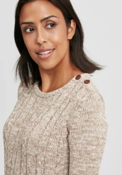 OXMO Fijngebreide Truien Trui Phia Dames Beige -Mode Kledingwinkel 0b79b5305b580f712b87491fbfff8e3e scaled