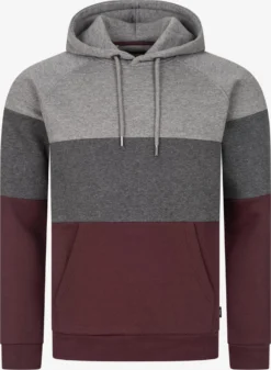 Indicode Jeans Hoodies Sweatshirt Donta Heren Bourgogne
