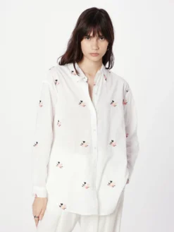 MOSS COPENHAGEN Overhemden Blouse Elvyne Dames Wit -Mode Kledingwinkel 124f26e558e9ec254c76c3bf34cc5a4d scaled