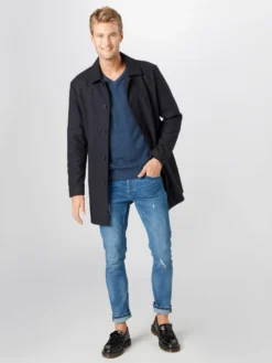 FYNCH-HATTON V-hals Truien Trui Heren Blauw Gemêleerd -Mode Kledingwinkel 14a235a7b13e3a75f005cef68335b7f3 scaled