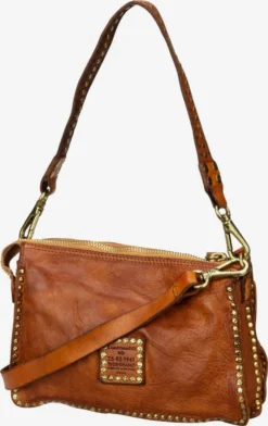 Campomaggi Schoudertassen Schoudertas Kura Dames Cognac