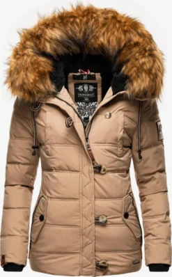 Navahoo Winterjassen Winterjas Zoja Dames Taupe
