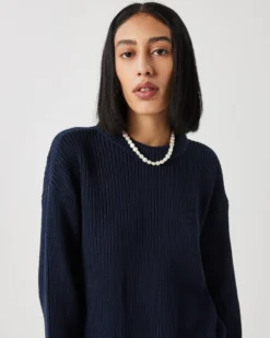 Minimum Basic Truien Trui Mikala Dames Navy -Mode Kledingwinkel 1845791afa73805c091737107b29442a scaled