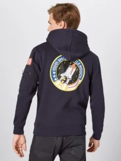 Alpha Industries Hoodies Sweatshirt Heren Blauw / Donkerblauw -Mode Kledingwinkel 19d11645ea40811faa5480858404f98a scaled