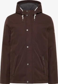 Schmuddelwedda Winterjassen Winterjas Heren Chocoladebruin