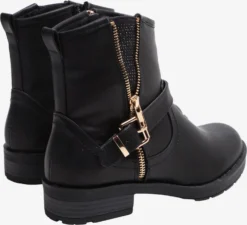 H.I.S Laarzen Boots Dames Zwart -Mode Kledingwinkel 1f93f4b9d2c54fc93534b4ea83029f1b