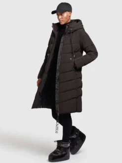 Khujo Wintermantels Wintermantel Ayleena Dames Zwart -Mode Kledingwinkel 229bb743f0571eccd2cf19f56c9a913c scaled