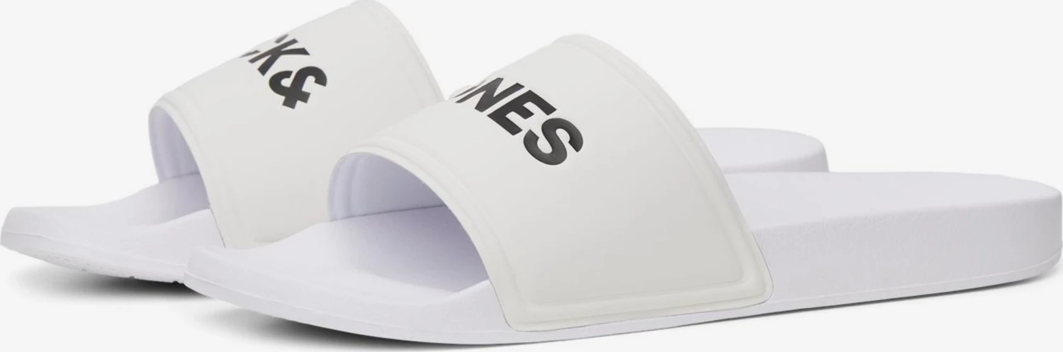 Jack & Jones Instappers Muiltjes LARRY Heren Wit 3 Jack & Jones Instappers Muiltjes LARRY Heren Wit - Afbeelding 3