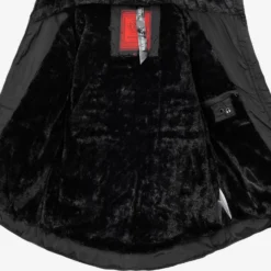 Marikoo Winterjassen Winterjas Amber Dames Zwart -Mode Kledingwinkel 299597aad8099dcd18d9b2118bc2e300