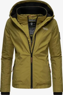Marikoo Outdoor Jassen Functionele Jas Erdbeere Dames Olijfgroen