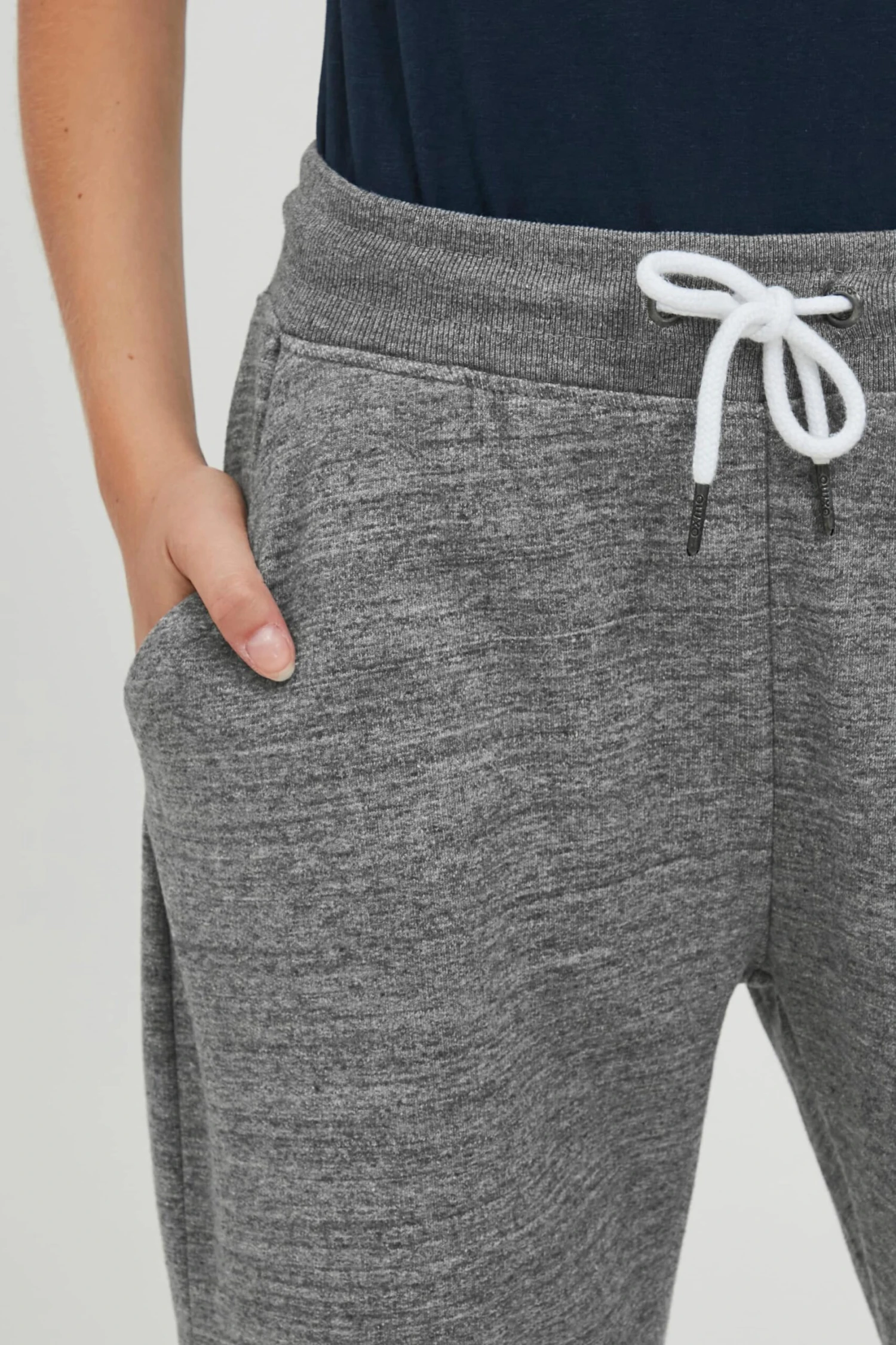 OXMO Sweatpants Loosefit Broek Heldana Dames Grijs Gemêleerd 5 OXMO Sweatpants Loosefit Broek Heldana Dames Grijs Gemêleerd - Afbeelding 5