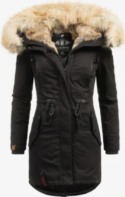 Navahoo Parkas Winterparka Bombii Dames Zwart