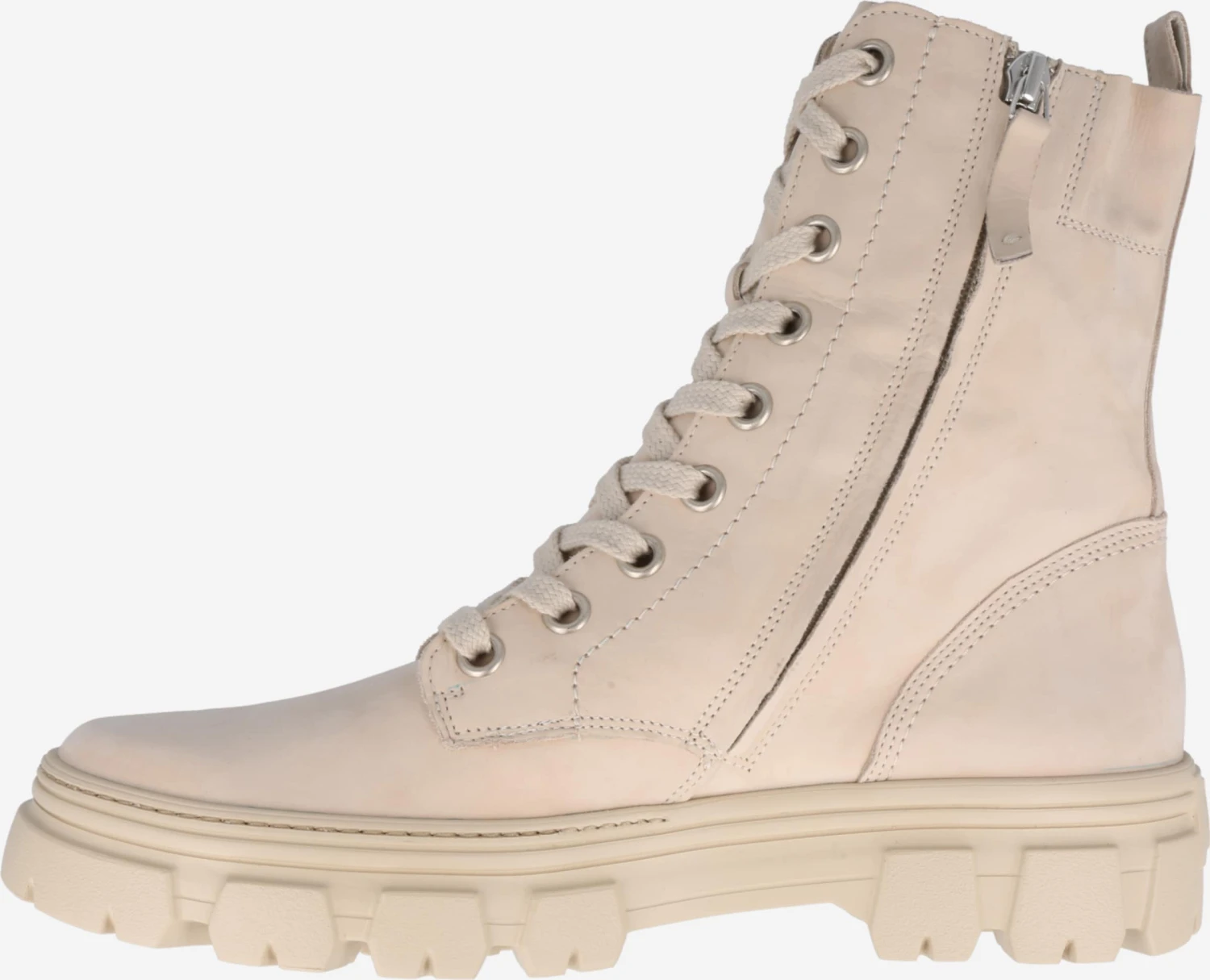 Paul Green Enkellaarsjes Veterlaarsjes Royal Dames Crème 2 Paul Green Enkellaarsjes Veterlaarsjes Royal Dames Crème - Afbeelding 2