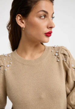 Faina Fijngebreide Truien Trui Dames Donkerbeige 9 Faina Fijngebreide Truien Trui Dames Donkerbeige -Mode Kledingwinkel 364e6e288f9fb11047fdebe8885cd191 scaled