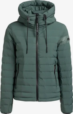 Khujo Tussenjassen Tussenjas Lovina4 Matt Dames Smaragd