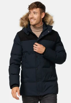 Indicode Jeans Parkas Winterparka Hexyl Heren Zwart -Mode Kledingwinkel 3b1ce4ee50d6038d9c62db9f511fc24c scaled