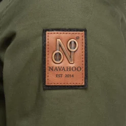 Navahoo Parkas Winterparka Rosinchen Dames Kaki -Mode Kledingwinkel 3d05dcf1875f0e089797ae40d434e0d8