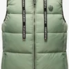 Navahoo Bodywarmers Bodywarmer Kassidy Dames Lichtgroen