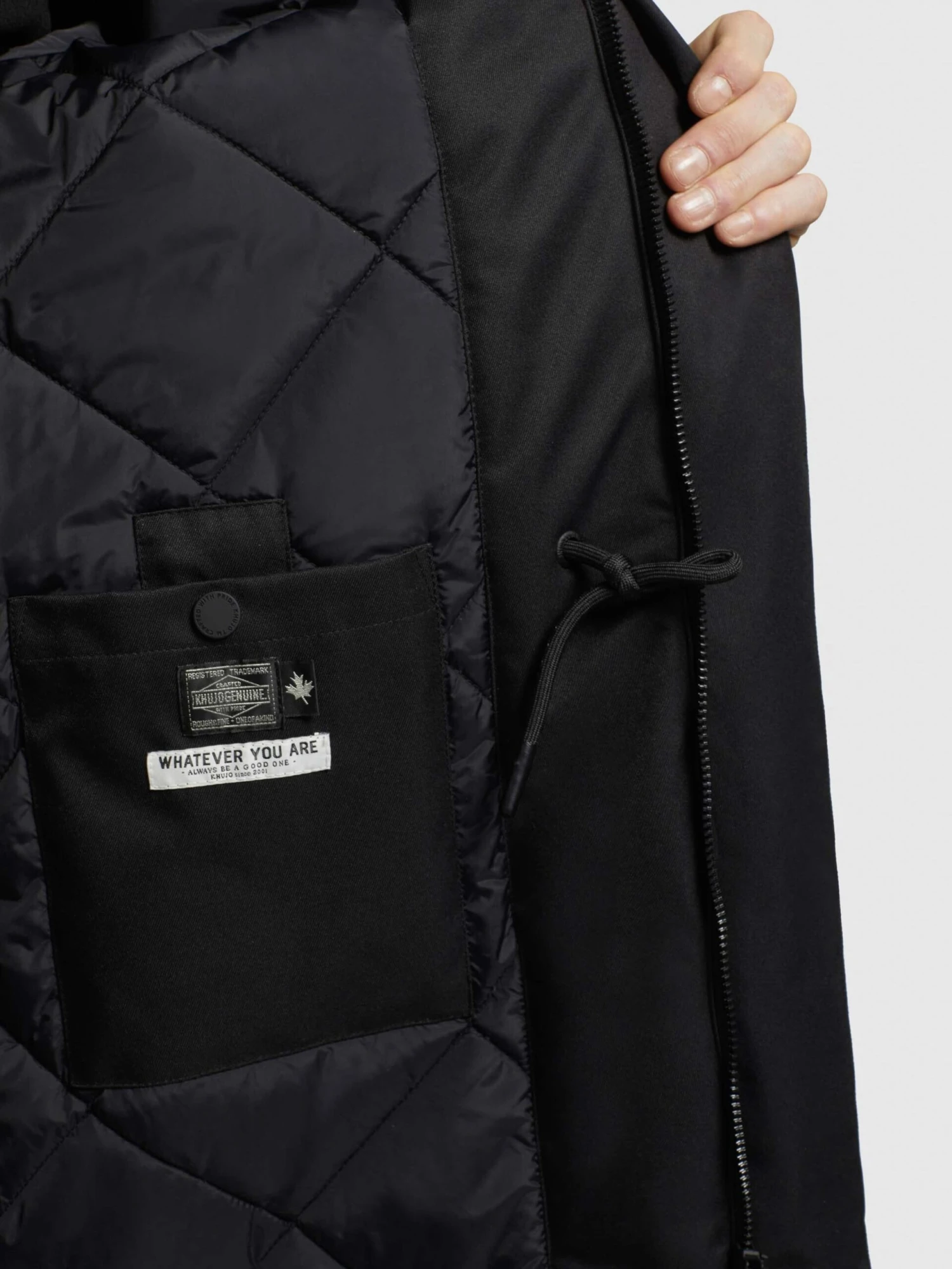 Khujo Wintermantels Winterjas Tuck Heren Zwart 8 Khujo Wintermantels Winterjas Tuck Heren Zwart - Afbeelding 8