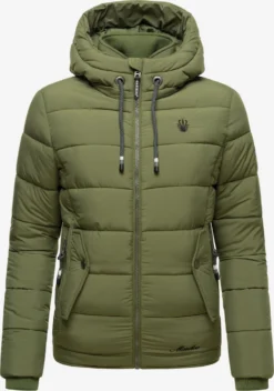 Marikoo Winterjassen Winterjas Taisaa Dames Olijfgroen -Mode Kledingwinkel 4450ec33f141bac458258aaa9cdd4ac3 scaled