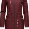 Marikoo Parkas Tussenparka Dames Bordeaux