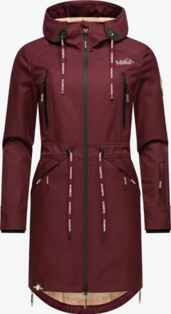 Marikoo Parkas Tussenparka Dames Bordeaux