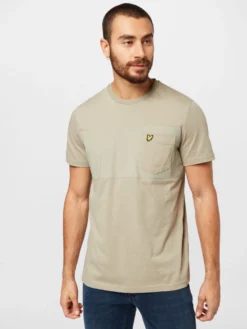 Lyle & Scott T-shirts Shirt Heren Kaki / Lichtgroen -Mode Kledingwinkel 49938a2f3e1b70dd9546abeaa3316efc scaled