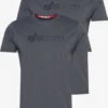 Alpha Industries T-shirts Shirt Heren Grijs