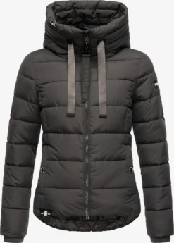 Navahoo Winterjassen Winterjas Amayaa Dames Antraciet