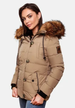 Navahoo Winterjassen Winterjas Zoja Dames Taupe -Mode Kledingwinkel 4cad5ac0950677870dadbbd087e8f7d8 scaled