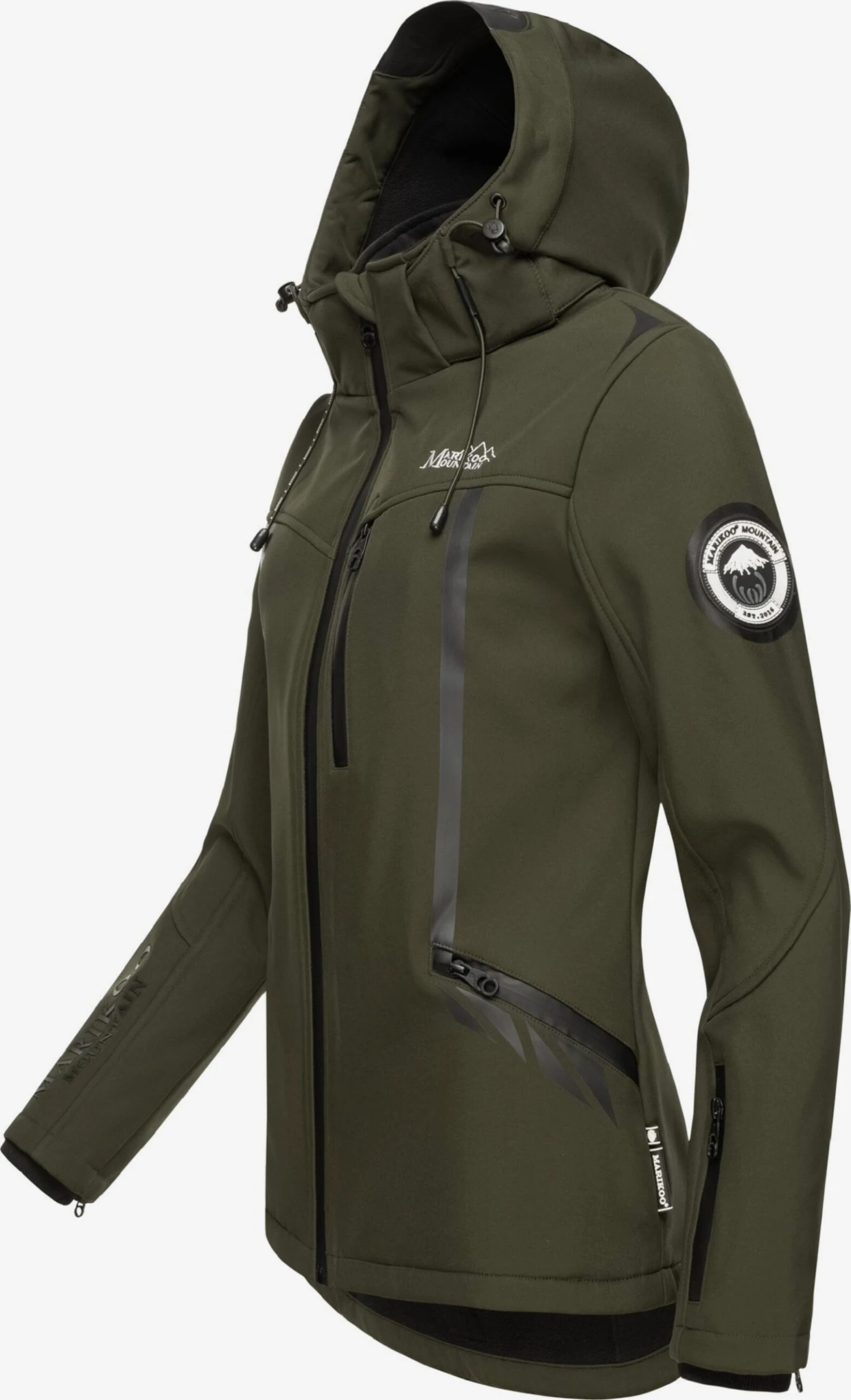 Marikoo Winterjassen Winterjas Dames Olijfgroen 2 Marikoo Winterjassen Winterjas Dames Olijfgroen - Afbeelding 2