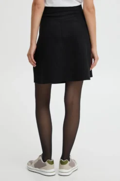 OXMO Mini Rokken Rok June Dames Zwart -Mode Kledingwinkel 56ace4788dcc2c585a1e22672b033faa scaled