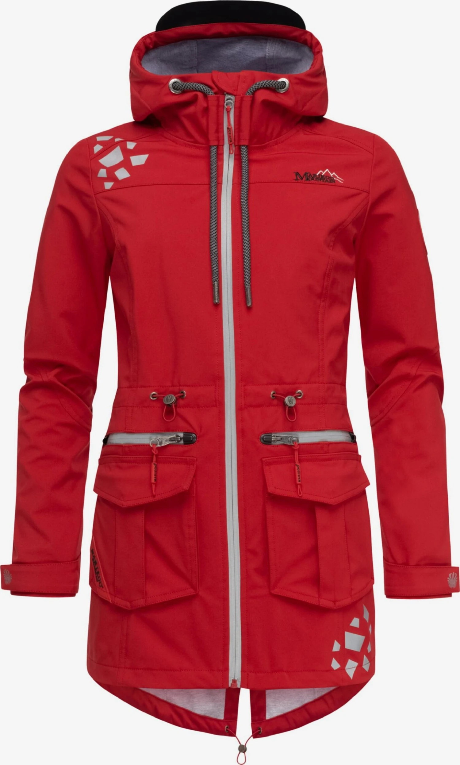 Marikoo Outdoor Jassen Functionele Jas Ulissaa Dames Rood 4 Marikoo Outdoor Jassen Functionele Jas Ulissaa Dames Rood - Afbeelding 4