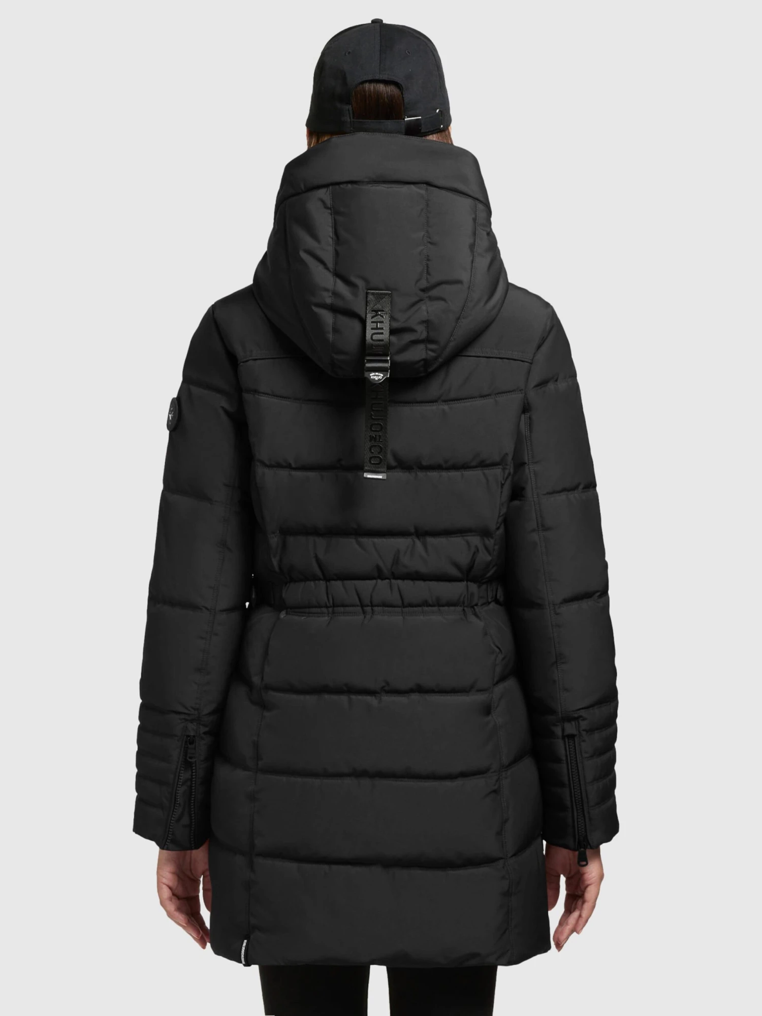 Khujo Korte Mantels Tussenmantel Amaray Dames Zwart 4 Khujo Korte Mantels Tussenmantel Amaray Dames Zwart - Afbeelding 4