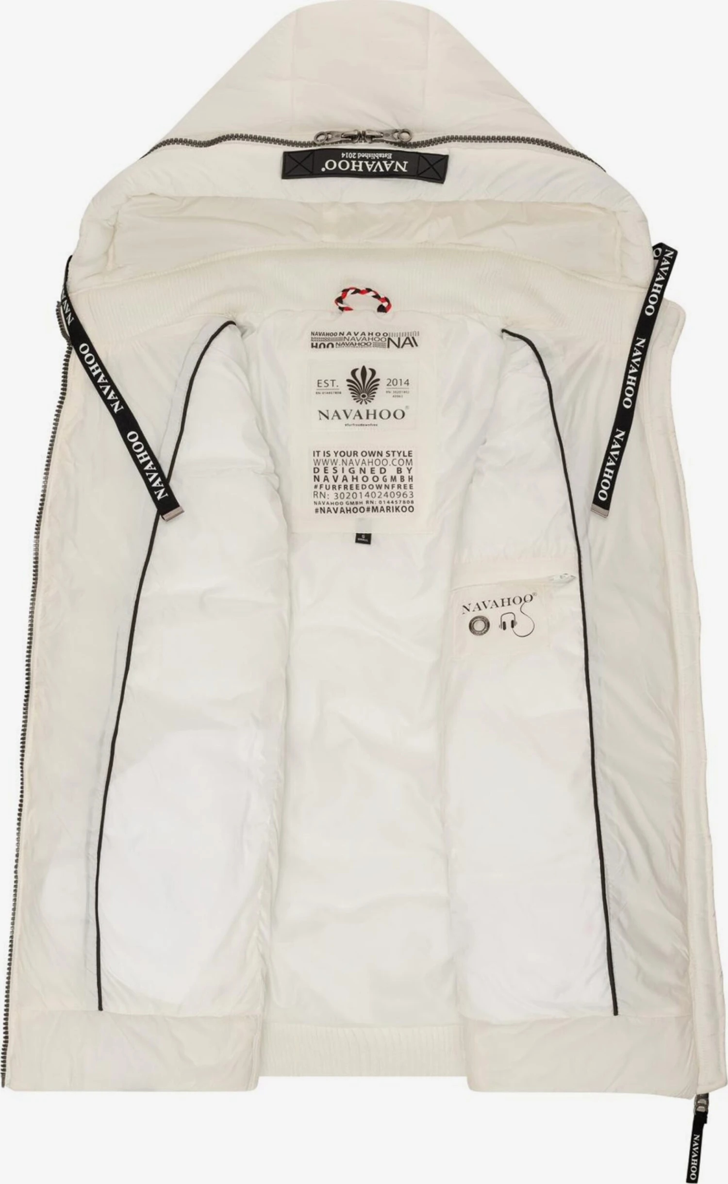 Navahoo Bodywarmers Bodywarmer Kassidy Dames Offwhite 4 Navahoo Bodywarmers Bodywarmer Kassidy Dames Offwhite - Afbeelding 4