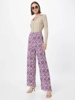 Monki Pantalons Wide Leg Broek Dames Lila -Mode Kledingwinkel 5d970867322ef5b273223326943041de scaled
