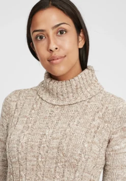 OXMO Coltruien Trui Philipa Dames Beige / Lichtbeige / Beige Gemêleerd -Mode Kledingwinkel 5e5eee7689799743321db084dd5f3e50 scaled