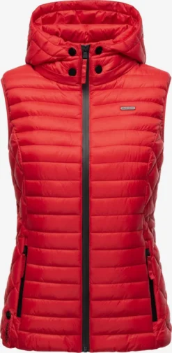Marikoo Bodywarmers Bodywarmer Hasenpfote Dames Rood