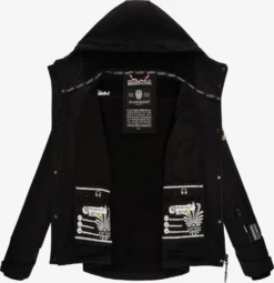 Marikoo Tussenjassen Tussenjas Dames Zwart -Mode Kledingwinkel 6c3f74f8d2c71cca164102a86bdc1490