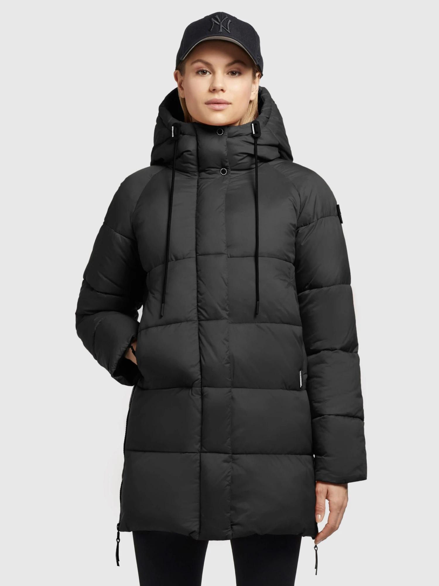 Khujo Winterjassen Winterjas Franee Dames Zwart 2 Khujo Winterjassen Winterjas Franee Dames Zwart - Afbeelding 2