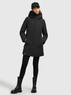 Khujo Winterjassen Winterjas Viona 3 Dames Zwart -Mode Kledingwinkel 6cbb67ca8fe2a8c7143f138461d1f61a scaled