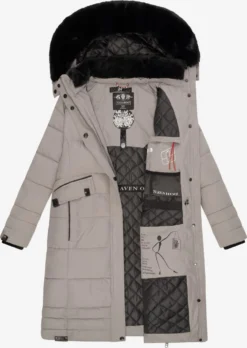 Navahoo Wintermantels Wintermantel Fahmiyaa Dames Stone Grey -Mode Kledingwinkel 6e32a48e5a61ce69a0a0ab4cd61c9500 scaled