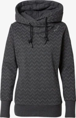 Ragwear Hoodies Sweatshirt GRIPY Dames Zwart