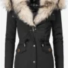 Navahoo Parkas Winterparka Sweety Dames Zwart