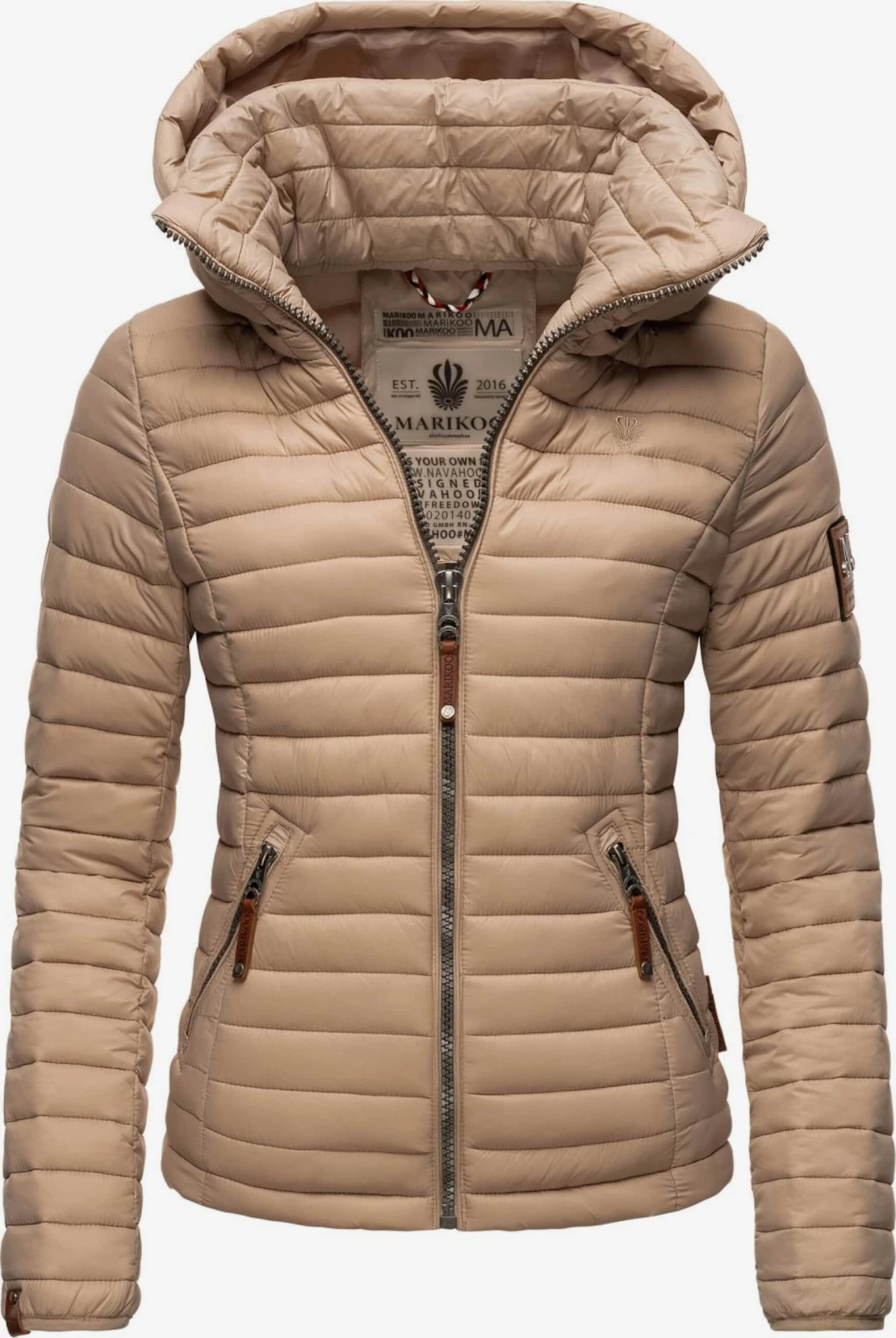 Marikoo Tussenjassen Tussenjas Löwenbaby Dames Lichtbruin 1 Marikoo Tussenjassen Tussenjas Löwenbaby Dames Lichtbruin