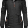 Marikoo Parkas Winterparka Kamii Dames Zwart