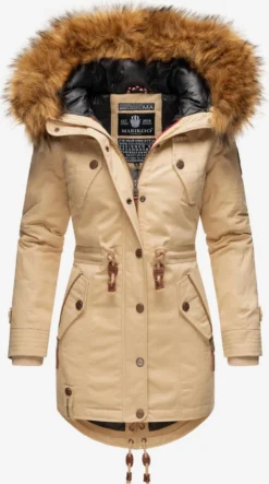 Marikoo Parkas Winterparka La Viva Dames Beige